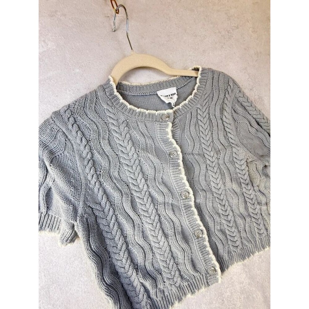 Vintage Cardigan willow and win
